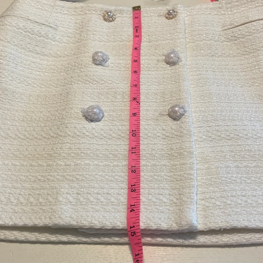 New ASTR the Label Rosario Tweed Mini Skirt size Large